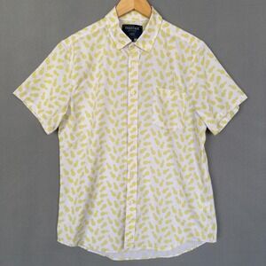 Heritage Report Collection Men's L 4 Way Stretch Button Down Shirt Short Sleeve